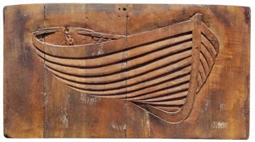 Wooden Boat relief